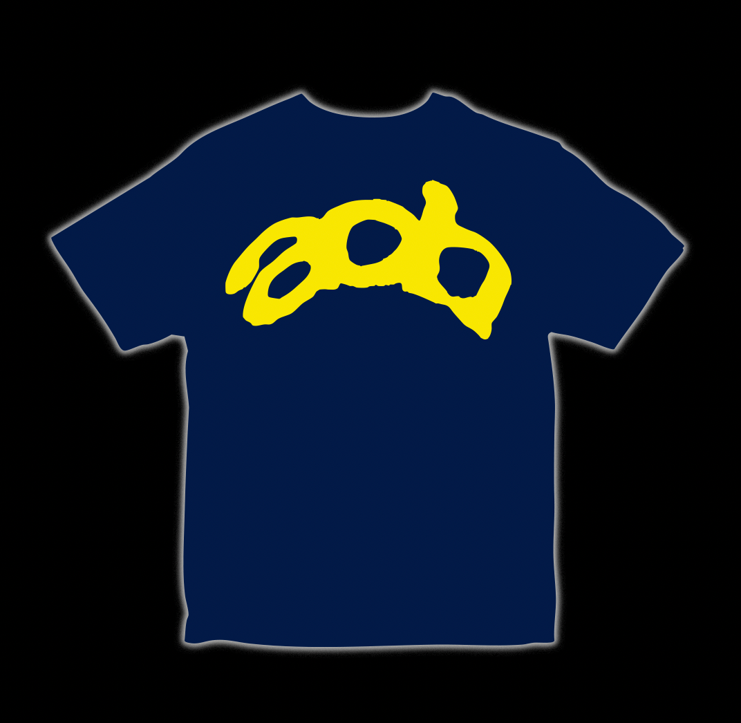 THE STOVE STAYS ON (NAVY BLUE/YELLOW)