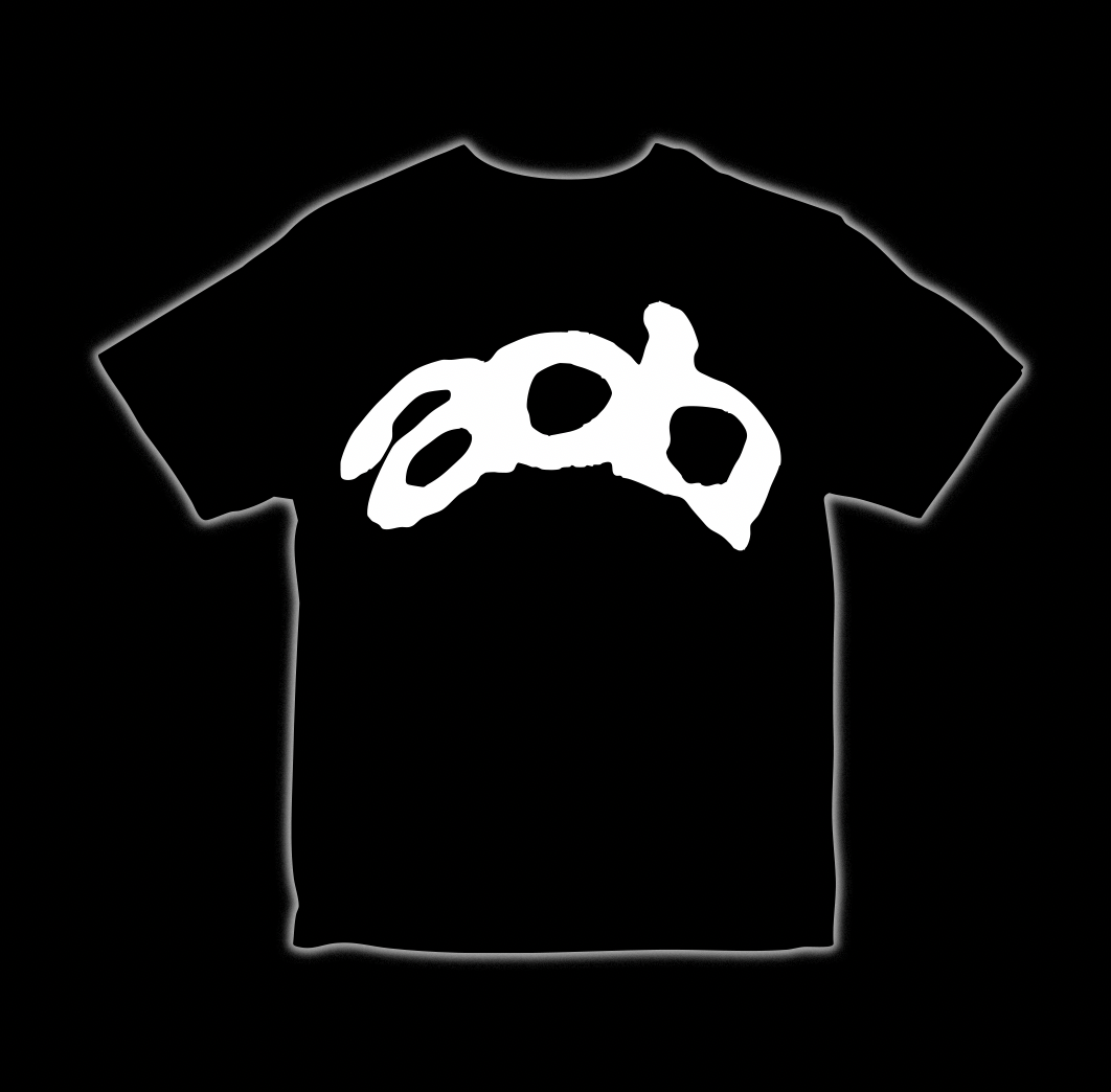 THE STOVE STAYS ON (BLACK/WHITE TEE)